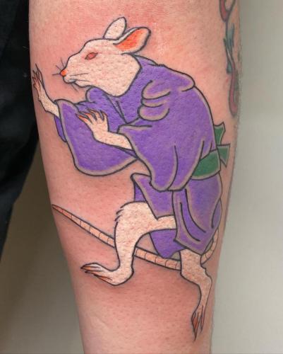 TATOUAGE JAPONAIS TRADITIONNEL BRAS PARIS IREZUMI GUIGUI WABORI RAT